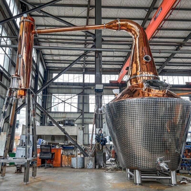 Classic Copper Pot Still factory